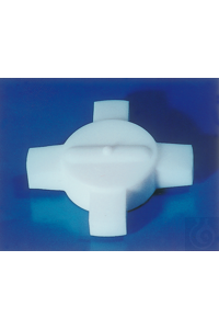 Barreau aimanté en PTFE, forme moyeu, longueur x diamètre, 45 x 27 mm Barreau aimanté en PTFE,...